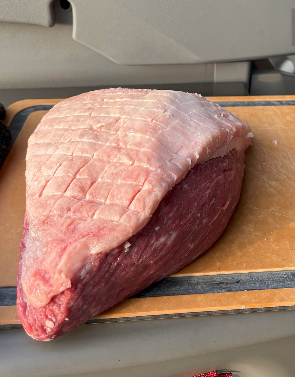 Grilovaná hovädzia Picanha - priprava na gril Grilovaná hovädzia Picanha - priprava na gril