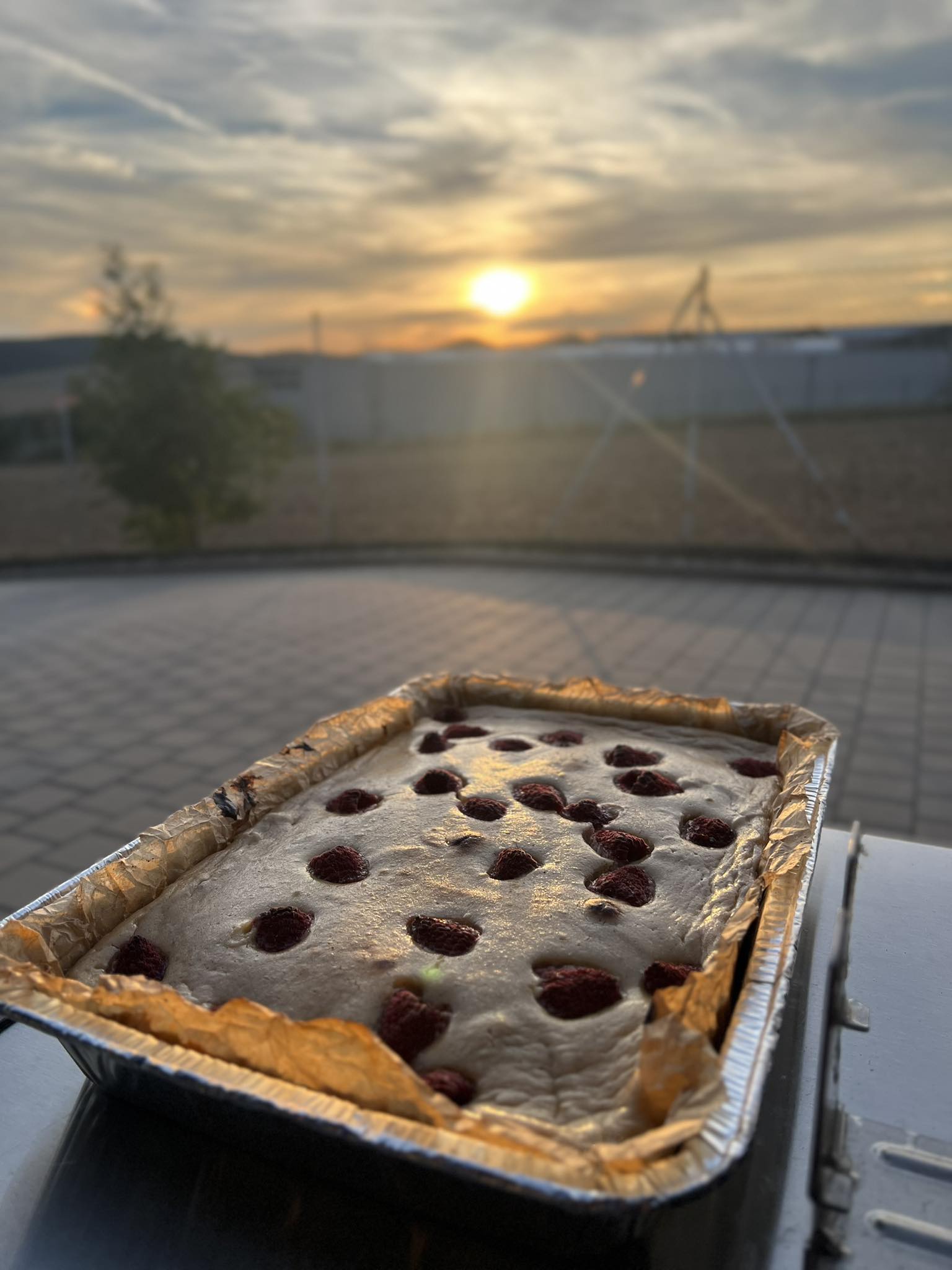 New York Cheesecake - po upečenie