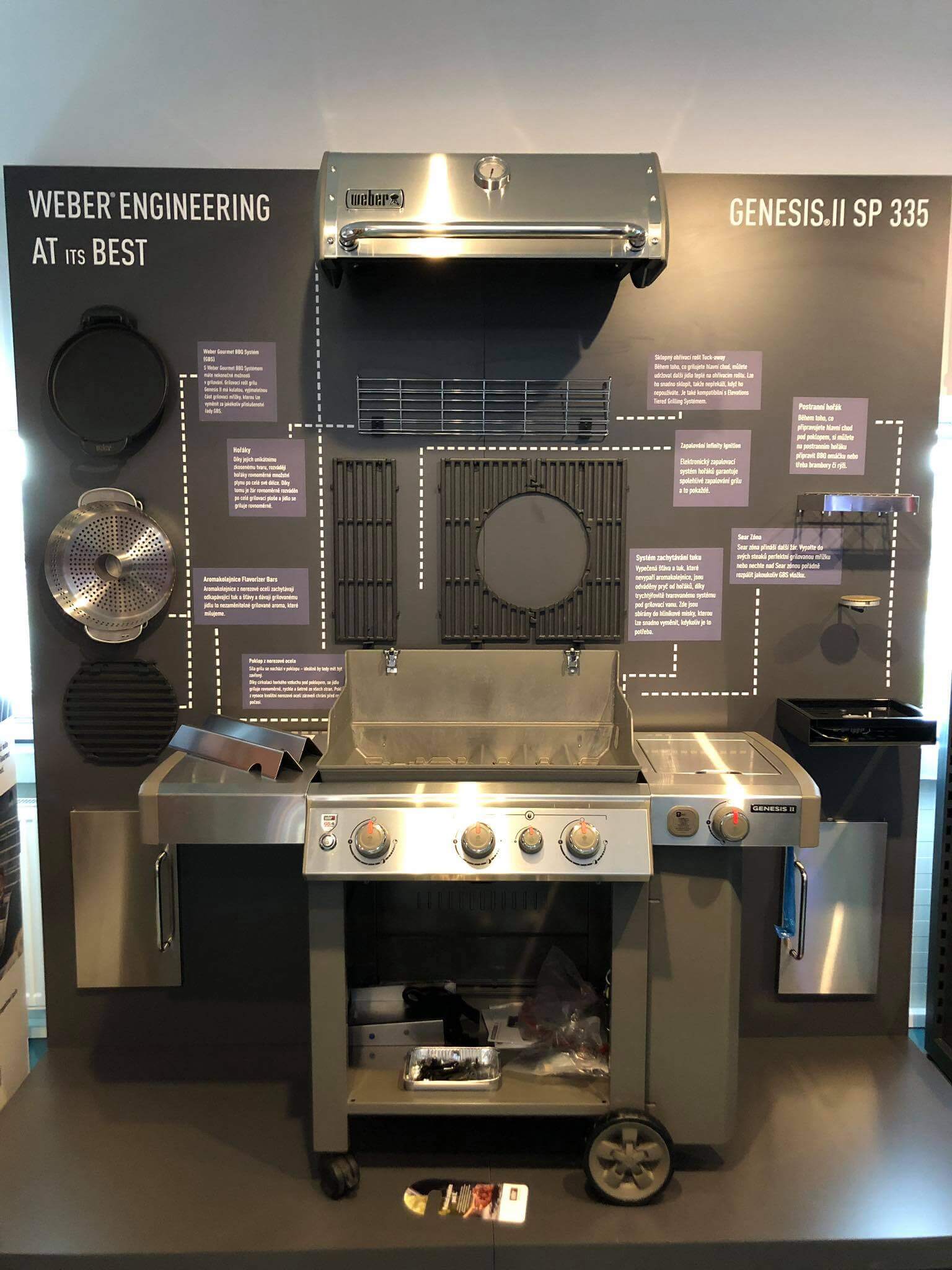 Prodejna grilů Weber Store Top Grily