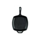 Štvorcová liatinová panvica Lodge 26 cm