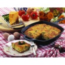 Štvorcová liatinová panvica Lodge 26 cm