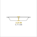 Liatinová dierovaná panvica Lodge 30 cm