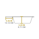 Hlboká liatinová panvica Lodge 30 cm s poklicou