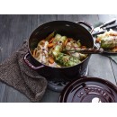 Oválny liatinový hrniec Staub 31 cm, grenadina