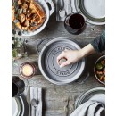 Oválny liatinový hrniec Staub 31 cm, šedý