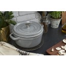 Liatinový hrniec Staub 28 cm, šedý