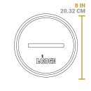 Lis na hamburgery Lodge 20 cm