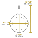 Liatinová panvica Lodge 23 cm