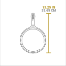 Liatinová panvica na palacinky Lodge 20 cm