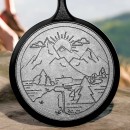 Liatinová panvica na palacinky Lodge 26 cm - Wanderlust