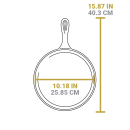 Liatinová panvica na palacinky Lodge 26 cm - Wanderlust