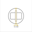 Liatinová žehlička Lodge