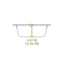 Liatinový hrniec Lodge 6,6 l s poklicou a madlom