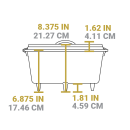 Liatinový hrniec Lodge Dutch Oven 7,6 l s poklicou