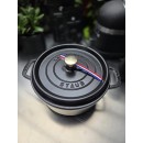 Liatinový hrniec Staub, čierny