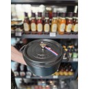 Liatinový hrniec Staub, čierny