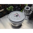 Liatinový hrniec Staub, šedý