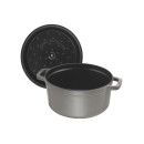 Liatinový hrniec Staub 20 cm, šedý