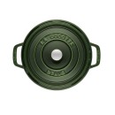 Liatinový hrniec Staub 28 cm, bazalka