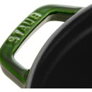 Liatinový hrniec Staub 28 cm, bazalka