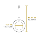 Oceľová panvica Lodge 20 cm