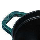 Oválny liatinový hrniec Staub 31 cm, morská modrá