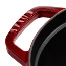 Oválny liatinový hrniec Staub 31 cm, grenadina