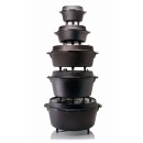 Petromax liatinový kotlík Dutch Oven bez nožičiek - 25 cm, 7,5 l s príslušenstvom