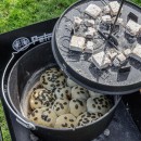 Petromax liatinový kotlík Dutch Oven bez nožičiek - 25 cm, 7,5 l s príslušenstvom