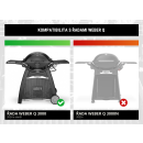 Súprava hadice, regulátora a ventilu pre plynové grily Weber série Q 3000