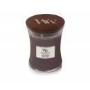 Vonná svíčka WoodWick malá - Suede & Sandalwood