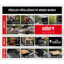 Háčiky na grilovacie náčinie Weber Works Snap On, 3 ks