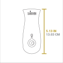 Zelený ochranný silikónový návlek na rukoväť liatinovej panvice Lodge