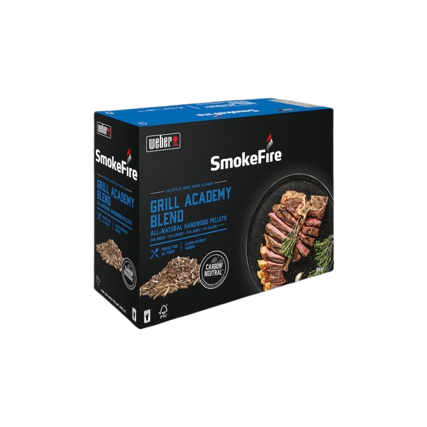 Prírodné drevené pelety gril Academy Blend