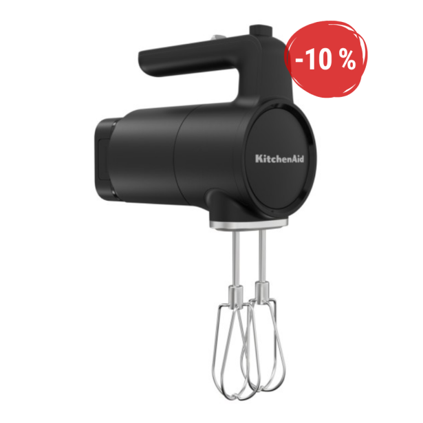 Bezdrôtový ručný šľahač KitchenAid 5KHMR700BM GO, bez batérie