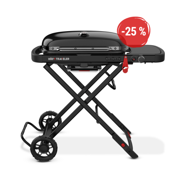 Plynový gril Weber Traveler Stealth