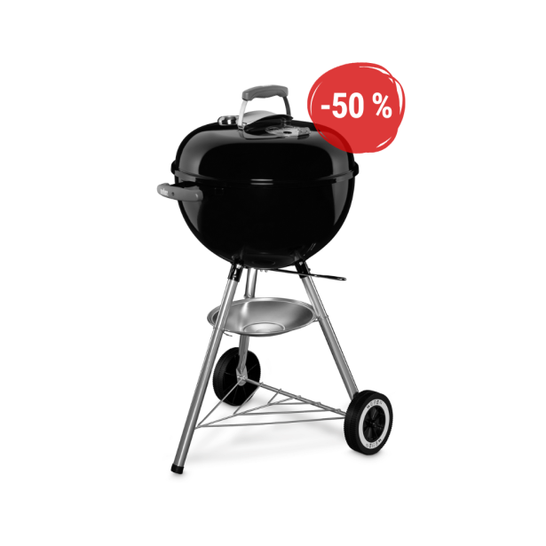 Gril Weber Classic Kettle, 47 cm - čierny