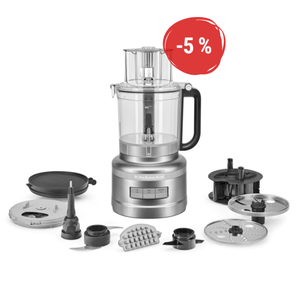 KitchenAid Food Processor 5KFP1319 - strieborná (3,1 l)