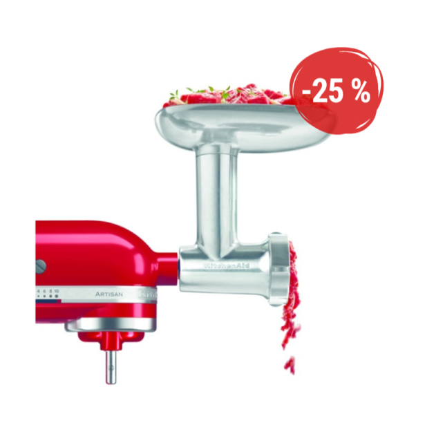 KitchenAid kovový mlynček na mäso