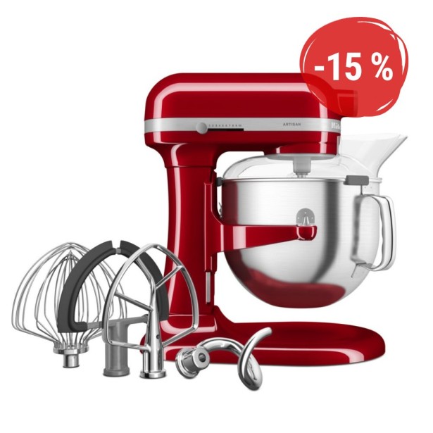Kuchynský robot KitchenAid 5KSM70SHX - kráľovská červená