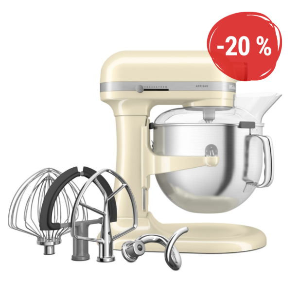 Kuchynský robot KitchenAid 5KSM70SHX - mandľová