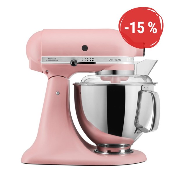 Kuchynský robot KitchenAid Artisan 5KSM175 - ružová matná