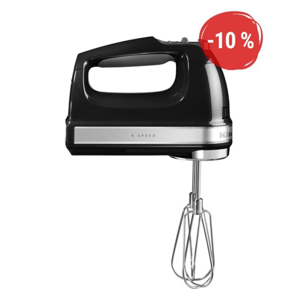 Ručný šľahač KitchenAid P2 5KHM9212 - čierna