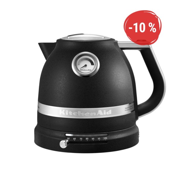 Rýchlovarná kanvica KitchenAid 5KEK1522 - čierna liatina