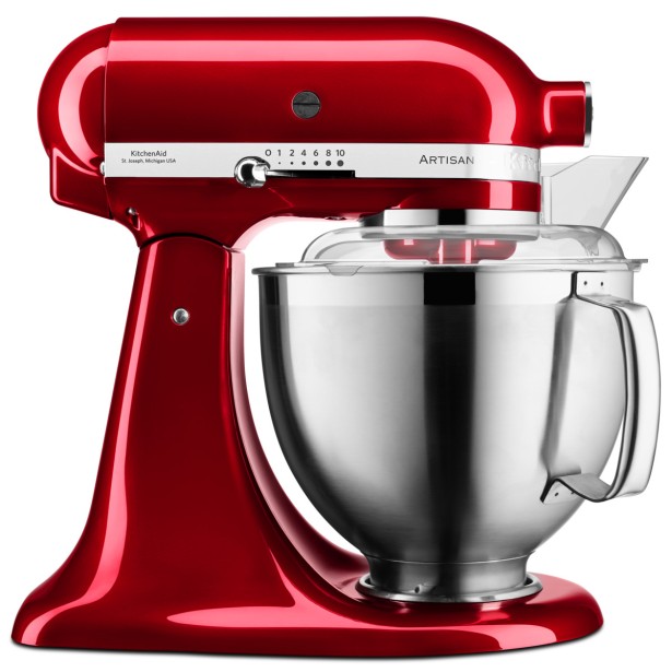Kuchynský robot KitchenAid Artisan 5KSM185 - červená metalíza
