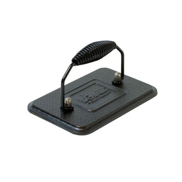 Obdĺžniková liatinová žehlička Lodge