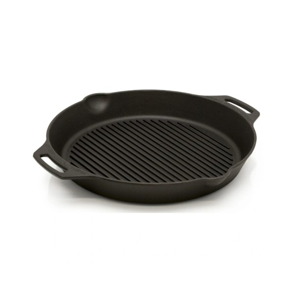 Petromax grilovacia liatinová panvica s dvoma úchytmi gp30h - 30 cm