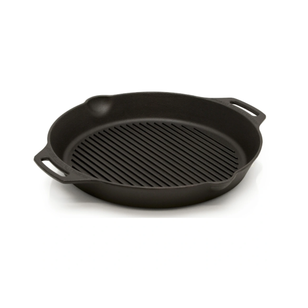 Petromax grilovacia liatinová panvica s dvoma úchytmi gp30h - 30 cm