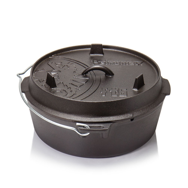 Petromax liatinový kotlík Dutch Oven ft6 - 26 cm, 5,5 l