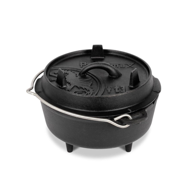 Petromax liatinový kotlík Dutch Oven s nožičkami ft3 - 18 cm, 1,6 l